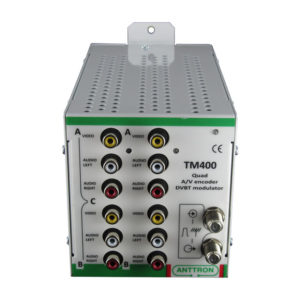 RF MODULATOR QUAD A/V – DVB-T 4UL ANTTRON TM400