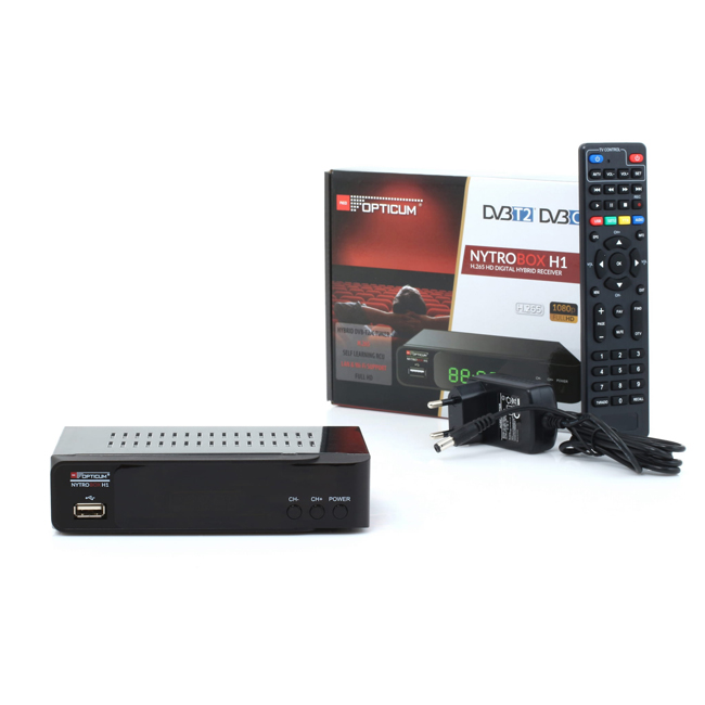 RISIVER DVB-T2/C OPTICUM NYTROBOX H1